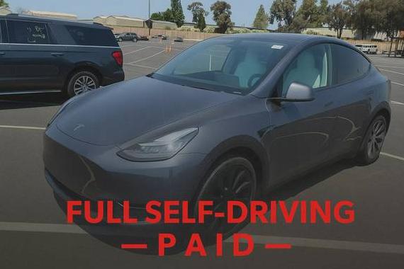TESLA MODEL Y 2020 5YJYGDEE3LF040122 image